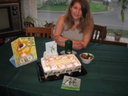 photo of birthday cake