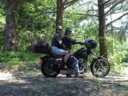 photo of Randy and Sharon on motorcycle