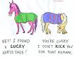Luck Ran Out cartoon
